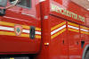 Fire Truck Gold Leaf Letters / Reflective Striping